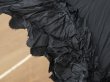 画像12: 19世紀末 アンティーク 日傘 パラソル シルク製 薔薇の彫刻 黒　 (12)