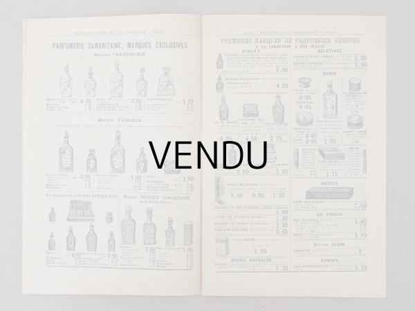 画像6: アンティーク サマリテーヌ百貨店のカタログ パフュームリー CATALOGUE SPECIAL DE PARFUMERIE - GRANDE MAGASINS DE LA SAMARITAINE - (6)