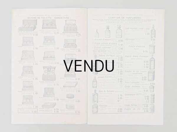 画像4: アンティーク サマリテーヌ百貨店のカタログ パフュームリー CATALOGUE SPECIAL DE PARFUMERIE - GRANDE MAGASINS DE LA SAMARITAINE - (4)
