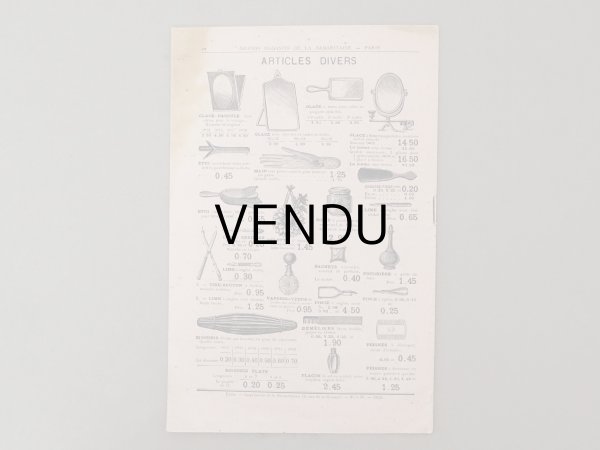 画像3: アンティーク サマリテーヌ百貨店のカタログ パフュームリー CATALOGUE SPECIAL DE PARFUMERIE - GRANDE MAGASINS DE LA SAMARITAINE - (3)