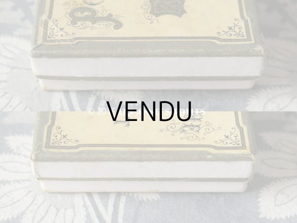 画像6: アンティーク リップスティックの紙箱 POMMADE BLANCHE POUR LES LEVRES - ROGER&GALLET PARIS - (6)