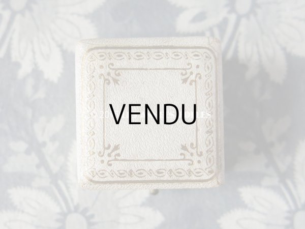 画像3: アンティーク ジュエリーボックス オフホワイト (3)