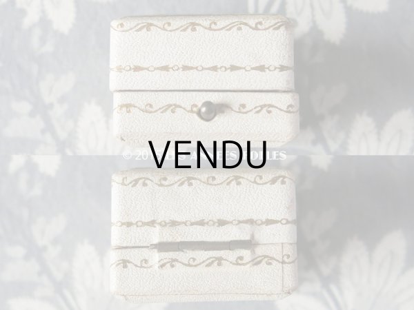 画像5: アンティーク ジュエリーボックス オフホワイト (5)