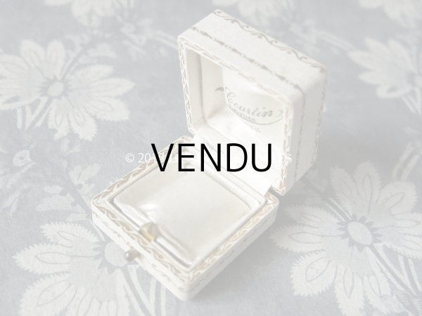 画像7: アンティーク ジュエリーボックス オフホワイト (7)