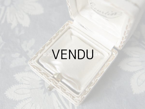 画像9: アンティーク ジュエリーボックス オフホワイト (9)