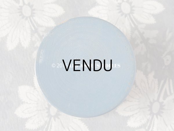 画像6: アンティーク  淡いピンク色の薔薇模様 ハンドペイント 木箱 (6)