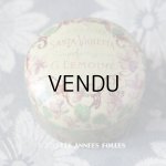 画像: 1900年代 アンティーク ワセリン缶 菫 VASELINE SANTA-VIOLETTA - G.LEMOINE PARIS -
