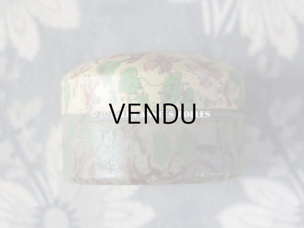 画像5: 1900年代 アンティーク ワセリン缶 菫 VASELINE SANTA-VIOLETTA - G.LEMOINE PARIS - (5)