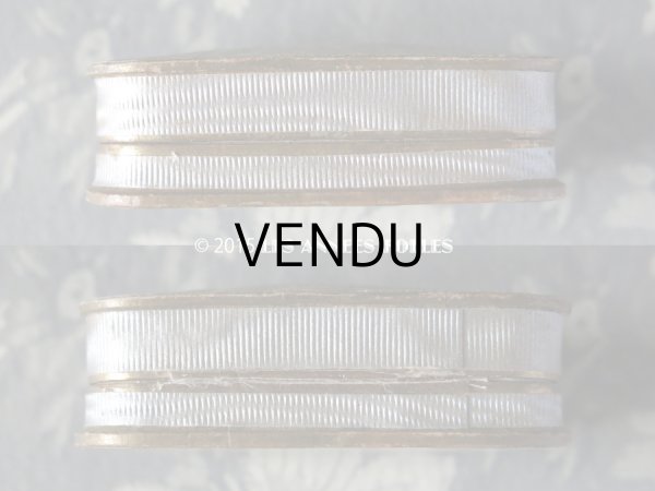 画像5: アンティーク ジュエリーボックス 金彩入り 花模様 (5)