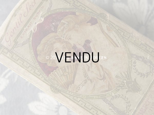 画像3: アンティーク パフュームボックス GENTIL SECRET EXTRAIT SURFIN - VIBERT FRERES PARIS - (3)