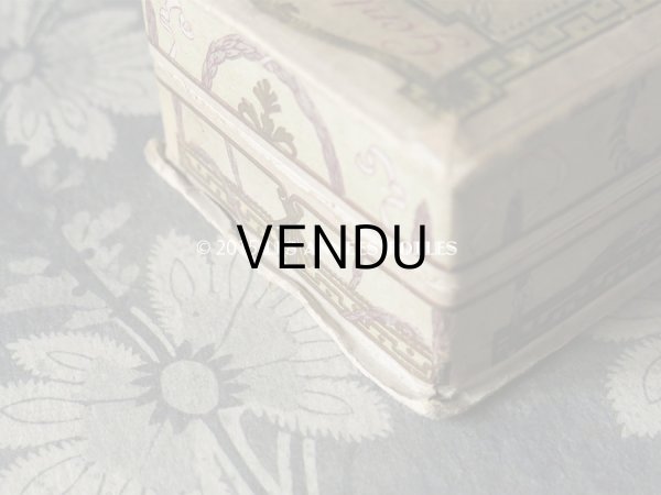 画像8: アンティーク パフュームボックス GENTIL SECRET EXTRAIT SURFIN - VIBERT FRERES PARIS - (8)