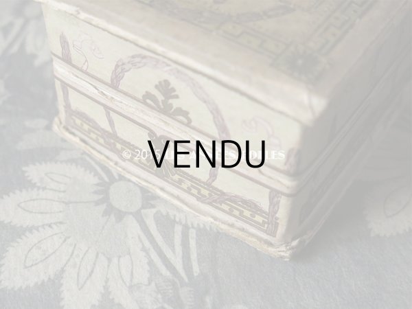 画像9: アンティーク パフュームボックス GENTIL SECRET EXTRAIT SURFIN - VIBERT FRERES PARIS - (9)