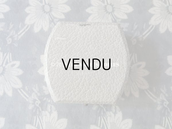 画像4: アンティーク 大きなジュエリーボックス ライトグレー (4)