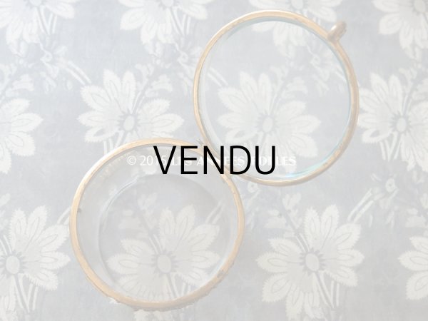 画像8: アンティーク ジュエリーボックス 花かごと薔薇のガーランド (8)