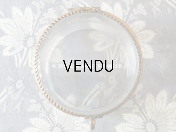 画像9: アンティーク ジュエリーボックス 花かごと薔薇のガーランド (9)