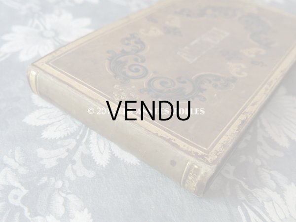 画像4: 19世紀 アンティーク 本型(アルバム型) チョコレートの紙箱 ALBUM (4)