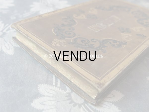 画像5: 19世紀 アンティーク 本型(アルバム型) チョコレートの紙箱 ALBUM (5)