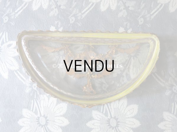 画像14: 19世紀 アンティーク ジュエリーボックス 花かご&薔薇＆リボンのガーランド (14)