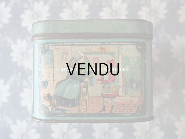 画像7: アンティーク 赤ずきんのパニエ缶 LE CHAPERON ROUGE (7)