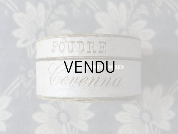 画像5: アンティーク パウダーボックス POUDRE CEVENNA - JEAN MARIE VIAL - (5)