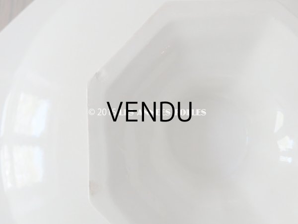 画像7: 19世紀 アンティーク オクトゴナル コンポティエ クレイユモントロー - CREIL ET MONTEREAU - (7)