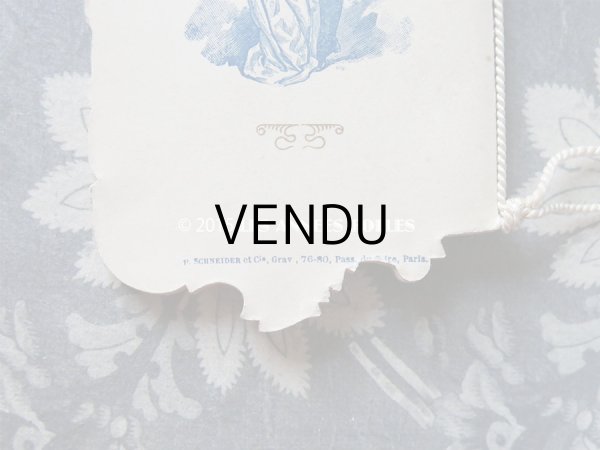 画像7: 1902年 アンティーク 舞踏会の手帳 ペンシル付 CARNET DE BAL カルネ・ド・バル (7)