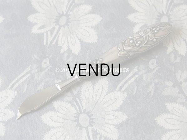 画像9: アンティーク 宿り木 ヤドリギ ペン軸 & シーリングスタンプ ＆レターオープナー & ペーパーナイフ & ペンシルケース (9)