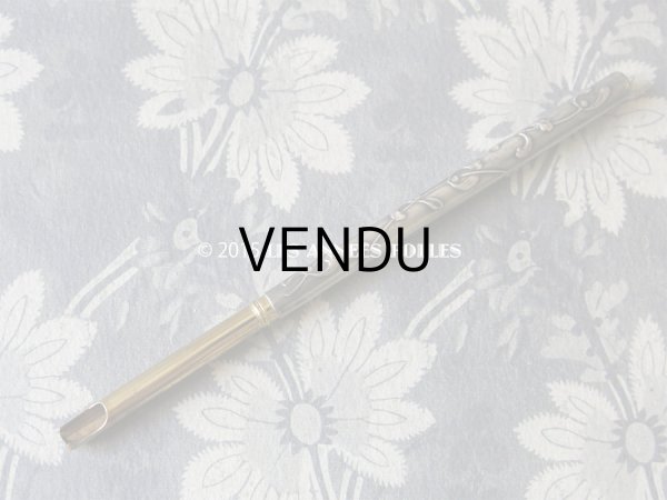 画像12: アンティーク 宿り木 ヤドリギ ペン軸 & シーリングスタンプ ＆レターオープナー & ペーパーナイフ & ペンシルケース (12)