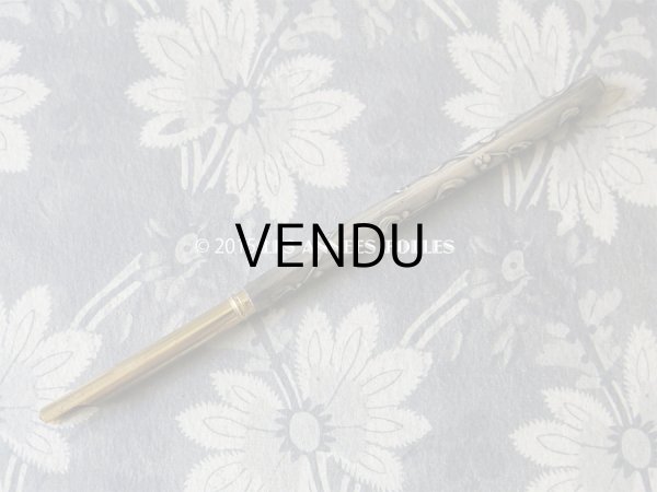 画像11: アンティーク 宿り木 ヤドリギ ペン軸 & シーリングスタンプ ＆レターオープナー & ペーパーナイフ & ペンシルケース (11)