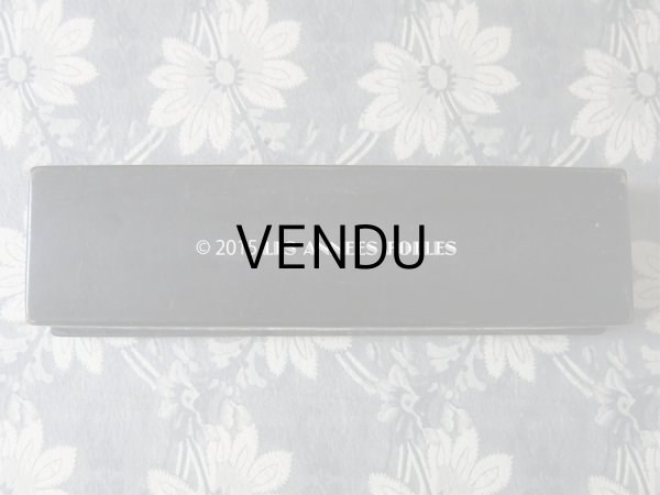 画像5: 19世紀 アンティーク ペンケース パピエマシェ PLUMES & CRAYONS (5)