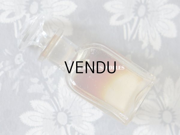 画像4: 1900年代 アンティーク パフュームボトル 香水瓶 EXTRAIT FLORESSENCE - PARFUMERIE DUPONT PARIS - (4)