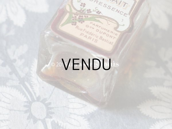画像9: 1900年代 アンティーク パフュームボトル 香水瓶 EXTRAIT FLORESSENCE - PARFUMERIE DUPONT PARIS - (9)