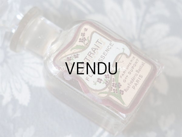 画像8: 1900年代 アンティーク パフュームボトル 香水瓶 EXTRAIT FLORESSENCE - PARFUMERIE DUPONT PARIS - (8)