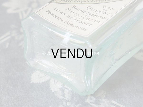 画像6: 1900年代 アンティーク パフュームボトル 森の菫 香水瓶 EXTRAIT VEGETAL DE VIOLETTES DES BOIS - ED.PINAUD - (6)