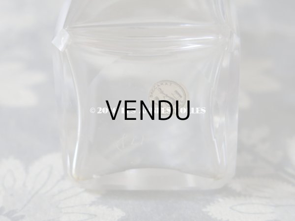 画像6: アンティーク クリスタル製  バカラ社 パフュームボトル  IDEAL - HOUBIGANT PARIS - (6)