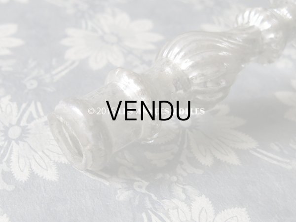 画像4: アンティーク マーキュリーグラスのキャンドルスタンド (4)