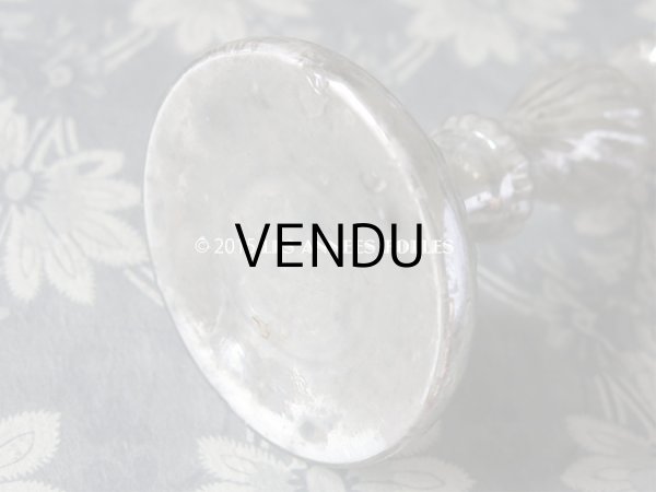 画像6: アンティーク マーキュリーグラスのキャンドルスタンド (6)