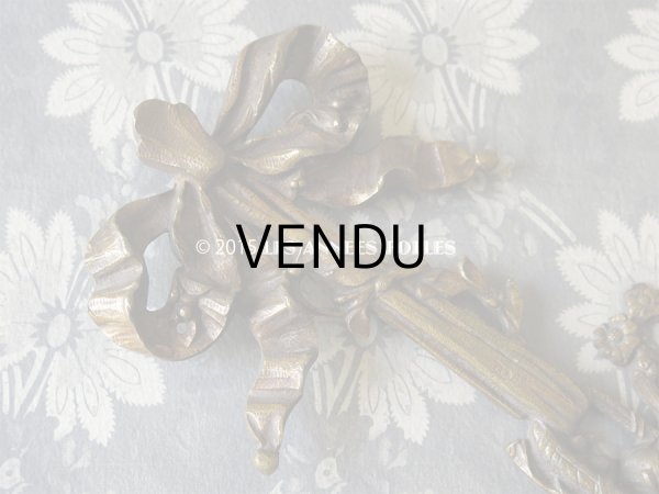 画像3: アンティーク 大きな 薔薇の花かご オーナメント (3)