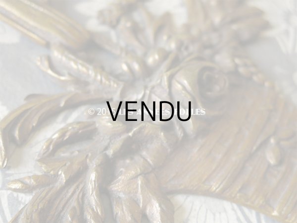 画像7: アンティーク 大きな 薔薇の花かご オーナメント (7)