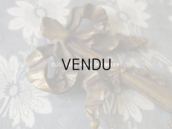 画像8: アンティーク 大きな 薔薇の花かご オーナメント (8)