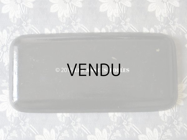 画像6: 19世紀 アンティーク ナポレオン3世 パピエマシェ トレイ 花模様 (6)