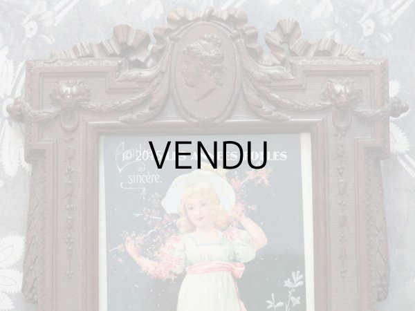 画像3: 19世紀 アンティーク 木製 フォトフレーム (3)