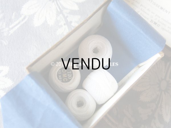 画像8: 1910年代 アンティーク DMC アルザスの糸箱 FIL D'ALSACE DOLLFUS MIEC&CIE-DMC- (8)