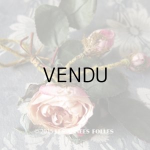 画像: アンティーク 薔薇のコサージュ 