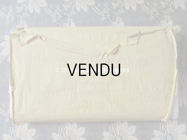 画像3: 未使用 1900年代 アンティーク 刺繍入りレース ラベル付 (3)