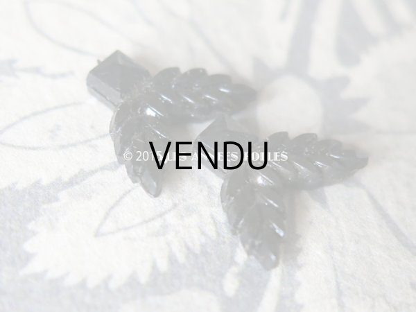 画像7: 1920年代 アンティーク フレンチジェット モチーフ 16ピース 1.2×1.3cm (7)