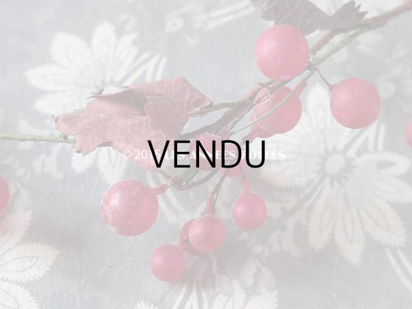 画像5: 19世紀末 アンティーク  木の実のコサージュ 吹き硝子製 (5)