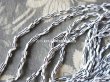 画像4: 1930年代 アンティーク ガラス製 ビーズ 黒＆白のモノトーン 2.5×2×1mm 110g  約6000ピース (4)