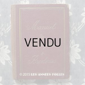 画像: アンティーク 刺繍図案帳 MANUELE DE MARQUES & BRODERIES - N.ALEXANDRE&CIE.EDITEURS,PARIS -