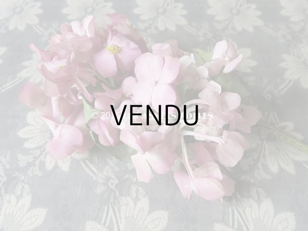 画像4: 19世紀末 アンティーク コサージュ 紫陽花 プランタンのラベル付 - AU PRINTEMPS - (4)